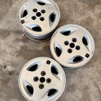 Cerchi in lega da 13 per fiat Uno Turbo