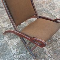 sedie pieghevoli ninfea dell. arch. Gio Ponti anni