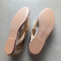 Ballerine zara lamina dorata 31