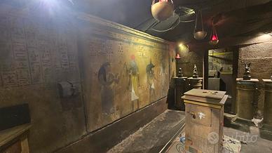 25mq di Arredo Egizio (escape room, b&b,parchi etc