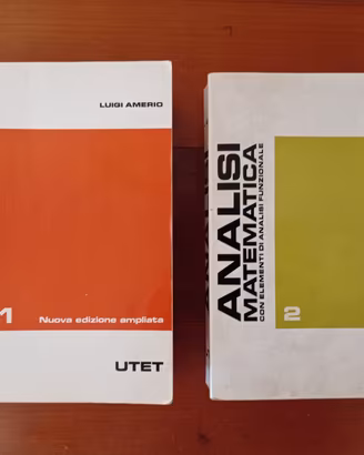 Analisi matematica 1+2 di Luigi Amerio - UTET