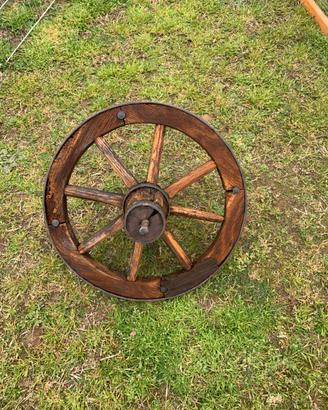 Ruota cariola in legno info 3382770204