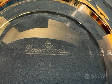 ROSENTHAL CONTENITORE IN CRISTALLO CON COPERCHIO