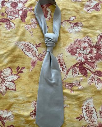 Cravatta Carlo Pignatelli cerimonia grigio