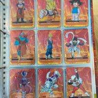 Lotto 260 Lamincards Dragon Ball Z GT Super Rare