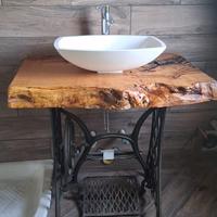 Mobile bagno vintage artigianale