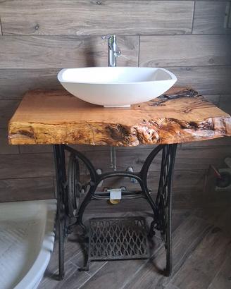 Mobile bagno vintage artigianale
