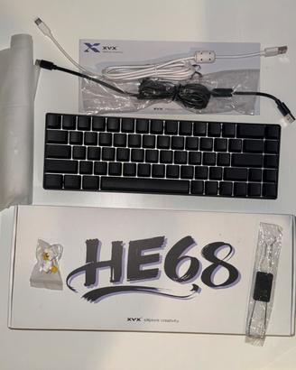 XVX 68 HE Tastiera Magnetica 8000hz Custom Gaming