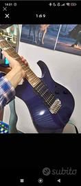 Chitarra elettrica con amplificatore