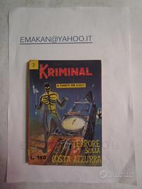 KRIMINAL N 2 CORNO/PRIMA EDIZ. AUTORIZZAZIONE 6235