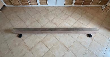 Trave ginnastica artistica in legno Homcom