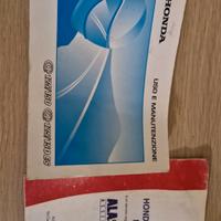 Libretto uso e manutenzione Honda @