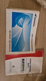 Libretto uso e manutenzione Honda @
