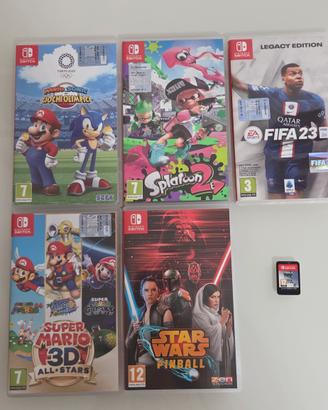 Nintendo switch giochi 