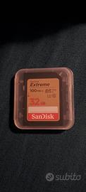 SanDisk SDHC Extreme da 32 GB