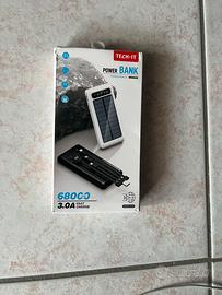 Power bank solare 20000mAh white