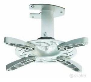2x Staffe supporto montaggio proiettore muro