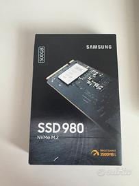 Samsung 980 500GB NVMe – Con Scatola