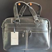 Borsa Uomo/Donna doppio manico in pelle vintage -