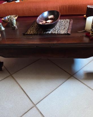 tavolino etnico legno