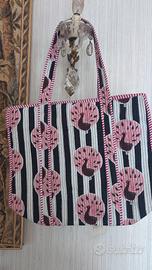 Borsa Tote Spiaggia in Cotone