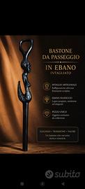 Bastone in ebano da passeggio
