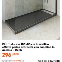 Piatto doccia