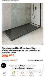 Piatto doccia