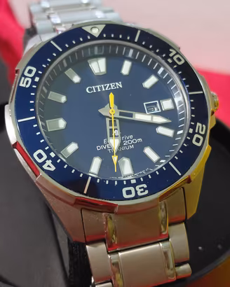 Citizen Promaster Eco Drive super  titanio BN0201-