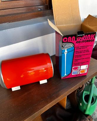 Distributore di CD/DVD “Giant Can” vintage