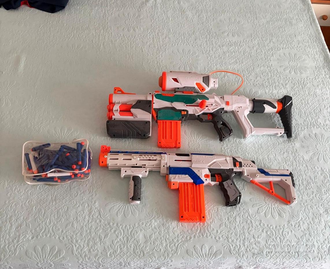 Mirino In Plastica DaMohony Per Pistole Giocattolo Nerf, Con Reticolo, Misura 23,5x6,5 Cm, Accessorio Per Modding E Mira