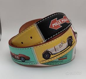 Titolo:  Cintura Mille Miglia vera pelle artigiana