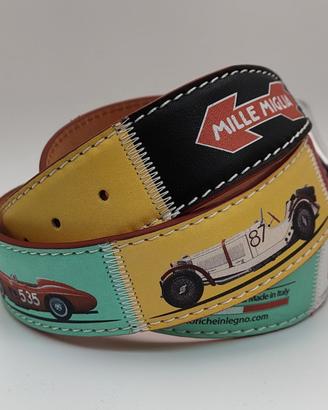 Titolo:  Cintura Mille Miglia vera pelle artigiana