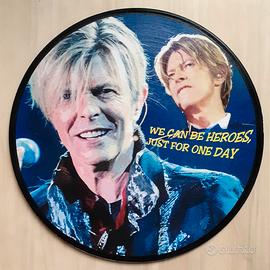 Vinile 33 giri da parete omaggio a David Bowie 