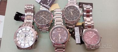 lotto 5 orologi uomo nuovi