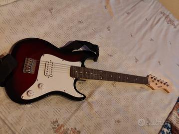 Chitarra elettrica e amplificatore 