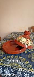 Piatto di tajine in terracotta