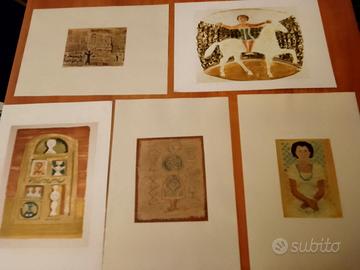 MASSIMO CAMPIGLI 6 STAMPE