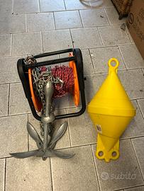 Ancora ad ombrello e boa