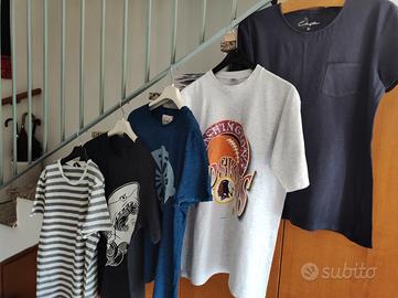 5 T- shirt varie marche
