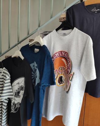 5 T- shirt varie marche