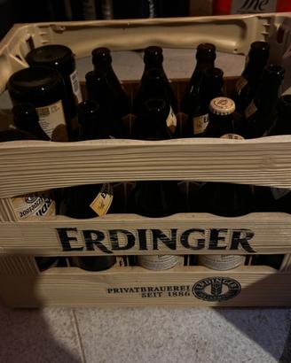 Bottiglie vuote birra Erdinger 0,5 litri