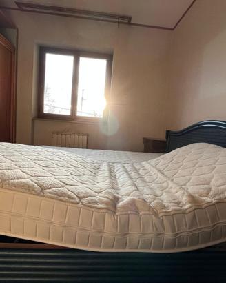 Rete elettrica singola con materasso in lattice