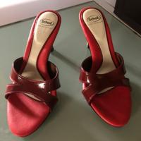 Sandali rosso e bordeaux n.37