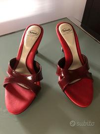 Sandali rosso e bordeaux n.37