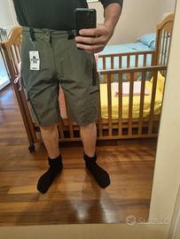 Pantaloncini cargo tattici da uomo - Tinta unita, 