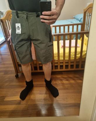 Pantaloncini cargo tattici da uomo - Tinta unita, 