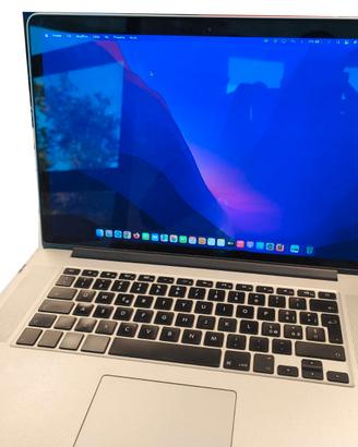 MacBookPro 15 pollici retina