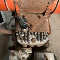 Motopompa lombardini anni 1980 a miscela 2 Hp