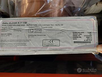 FILO PER SALDATURA ANIMATO rutile E71_T1C.
